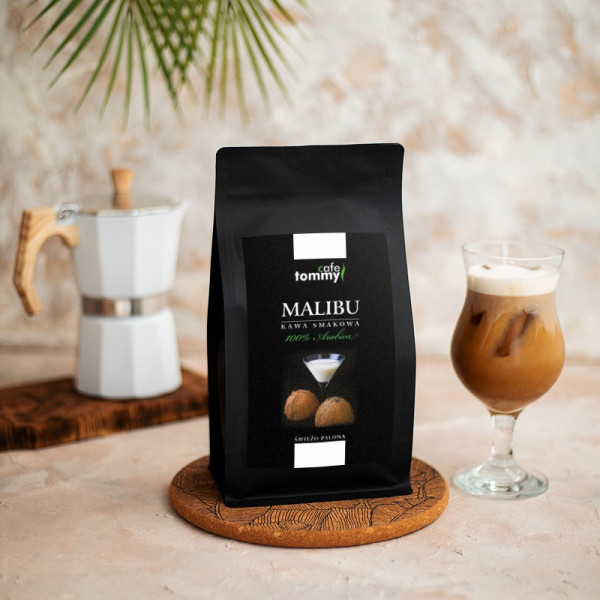 Kawa smakowa Malibu ziarnista