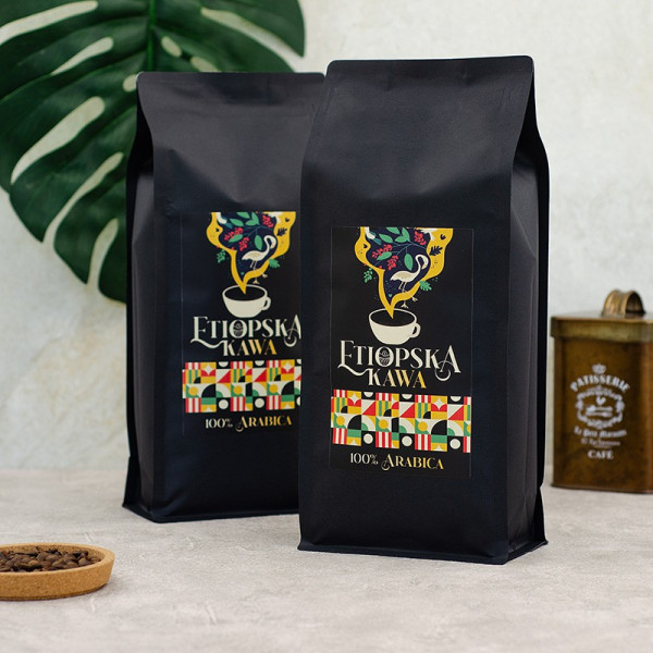 Kawa Etiopska 2 kg ziarnista, do ekspresu