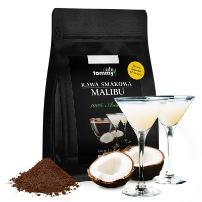 Kawa smakowa Malibu mielona