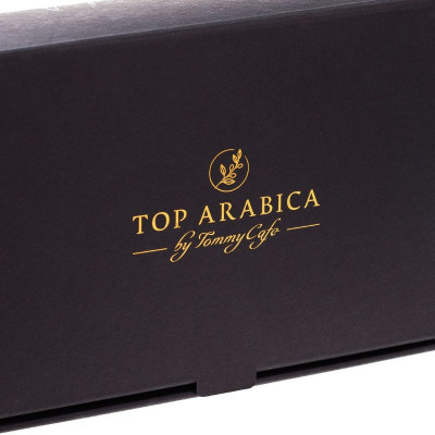 Opakowanie Top Arabica pudełko szczękowe