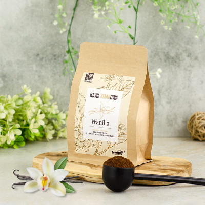 Kawa smakowa Naturalna Wanilia mielona 250g