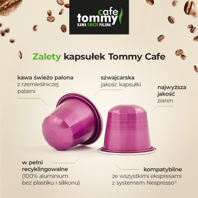Kapsułki Tommy Cafe do Nespresso® Indie 10 szt.