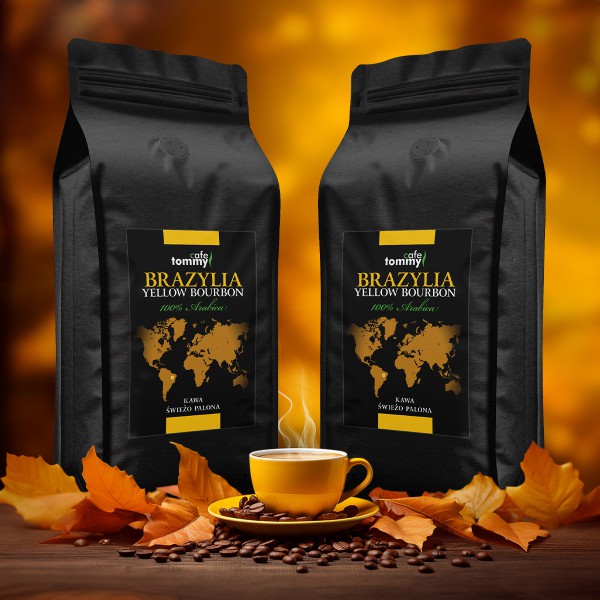 Pakiet Brazylia Yellow Bourbon 2kg - najlepsza kawa do ekspresów!