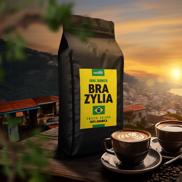 Kawa Brazylia Crema 100% Arabica