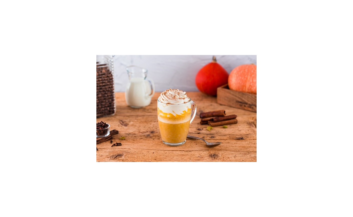 HALLOWEEN - kawa latte Pumpkin Spice 
